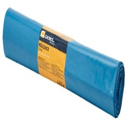 GEBOL-Vrece na odpad 110l, 40 my, 10ks na rolke, modré