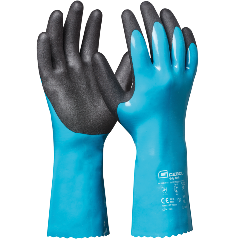 GEBOL-Pracovné rukavice GRIP TECH č.10, GEBOL-Pracovné rukavice GRIP TECH č.10,