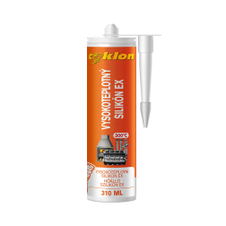 Vysokoteplotný silikón EX / čierna / 70 ml