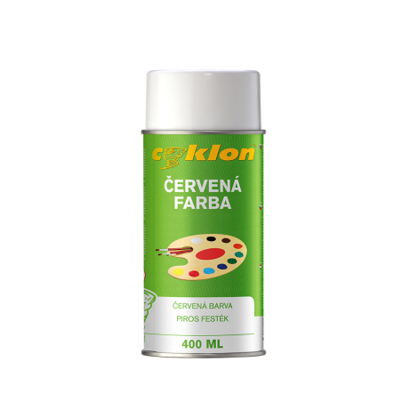 Farba v spreji / červená / 400 ml
