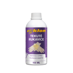 Tekuté rukavice / biela / 400 ml