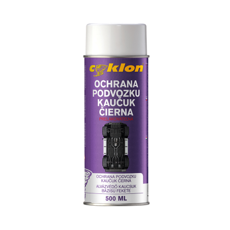 Ochrana podvozku kaučuk / čierna / 500 ml