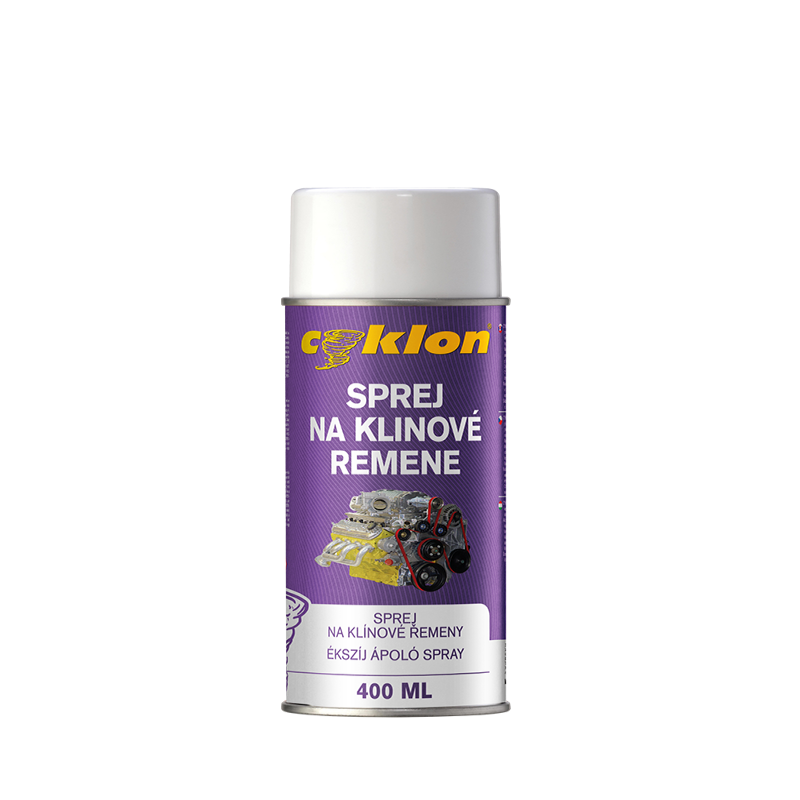 Sprej na klinové remene / transparent / 400 ml