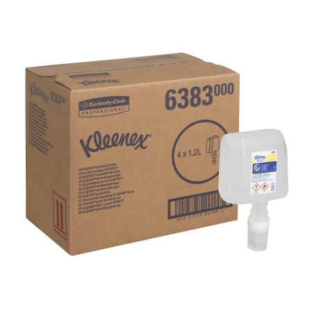 6383 KLEENEX Alcohol Gel Hand Sanitiser - kazeta / čistá /1.2 L