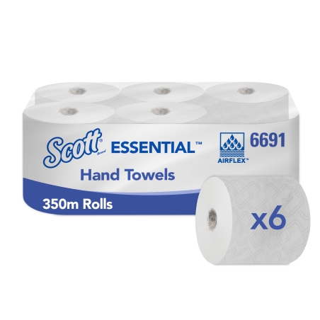 6691 SCOTT® MAX Papierové utierky - kotúč