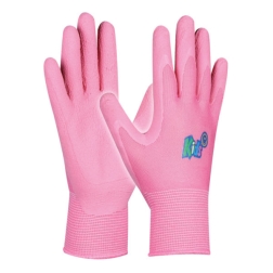 GEBOL-Pracovné rukavice KIDS PINK vek 5 až 8 , detské