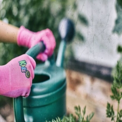 GEBOL-Pracovné rukavice KIDS PINK vek 5 až 8 , detské