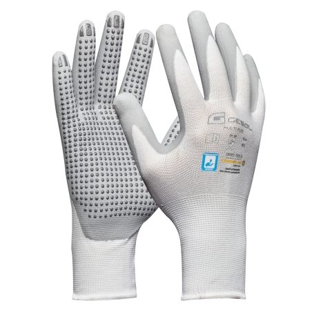 GEBOL-Pracovné rukavice MULTI-FLEX WHITE č.9,