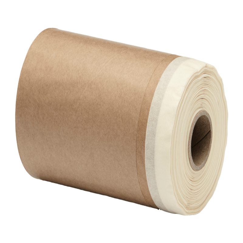 GEBOL-Zakrývací papier s lepiacou páskou 18cm, 20lfm