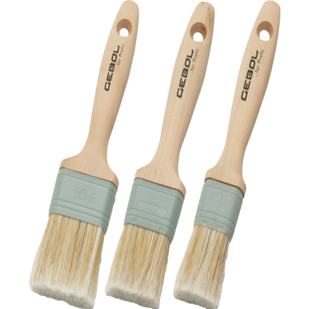 GEBOL-Set štetcov profesional univerzálny3-balenie