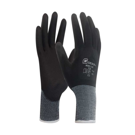 GEBOL-Pracovné rukavice MICRO-FLEX TOUCH  č.10
